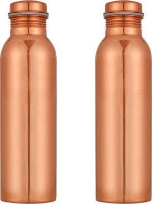 AC Anand Crafts COPPER 1000 ml Bottle(Pack of 2, Brown, Copper)