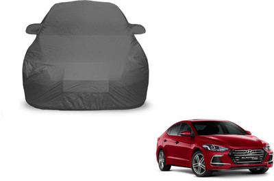 Amanzo Car Cover For Hyundai Elantra (With Mirror Pockets)(Grey)