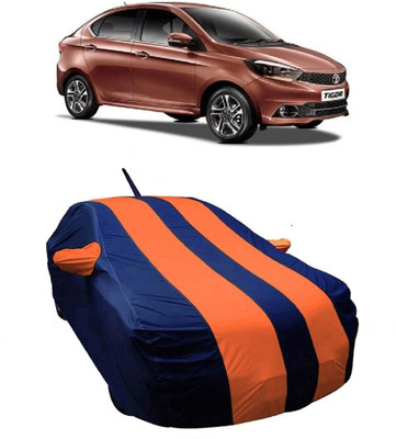 MoTRoX Car Cover For Tata Tigor (With Mirror Pockets)(Red)