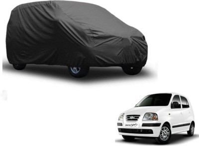 High Quality Car Cover For Hyundai Santro Xing (Without Mirror Pockets)(Grey)