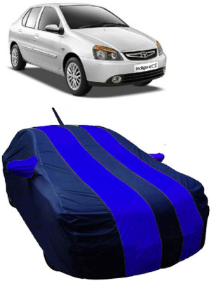 MoTRoX Car Cover For Tata Indigo eCS (With Mirror Pockets)(Blue)