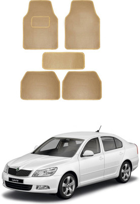 MATIES Fabric Standard Mat For  Skoda Laura(Beige)