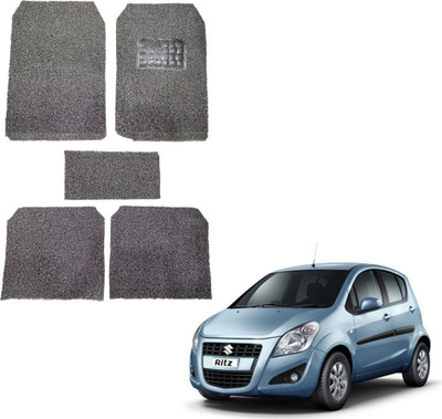 Oshotto Rubber, Plastic Standard Mat For  Maruti Suzuki Ritz(Black)