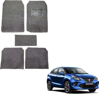 Oshotto Rubber, Plastic Standard Mat For  Maruti Suzuki Baleno(Black)