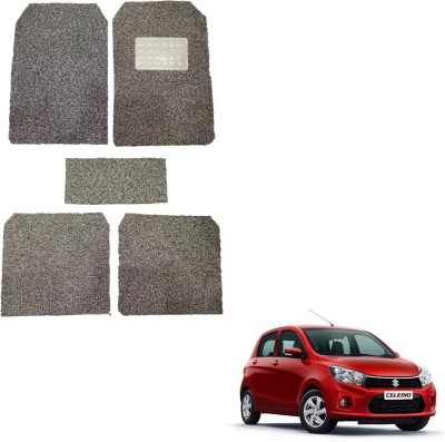 Oshotto Rubber, Plastic Standard Mat For  Maruti Suzuki Celerio(Beige)