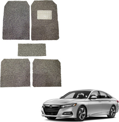 Oshotto Rubber, Plastic Standard Mat For  Honda Accord(Beige)