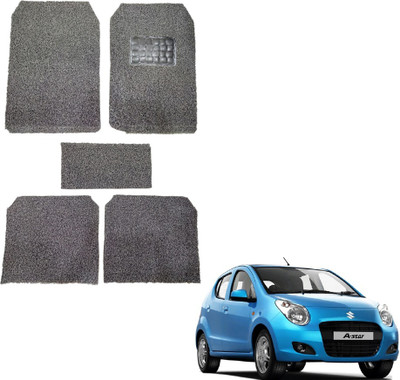 Oshotto Rubber, Plastic Standard Mat For  Maruti Suzuki A-Star(Black)