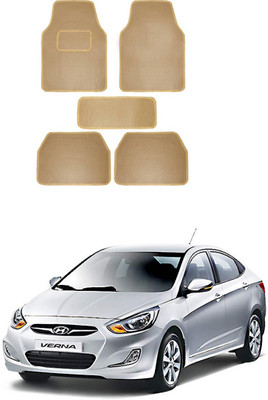 AYW Fabric Standard Mat For  Hyundai Verna(Beige)