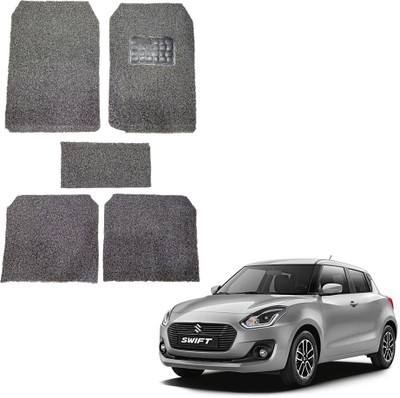 Oshotto Rubber, Plastic Standard Mat For  Maruti Suzuki Swift Dzire(Black)
