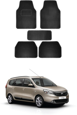 MATIES Fabric Standard Mat For  Renault Lodgy(Black)