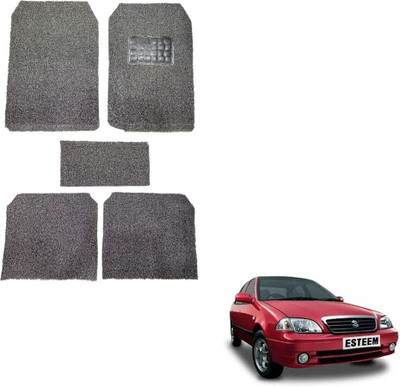 Oshotto Rubber, Plastic Standard Mat For  Maruti Suzuki Esteem(Black)