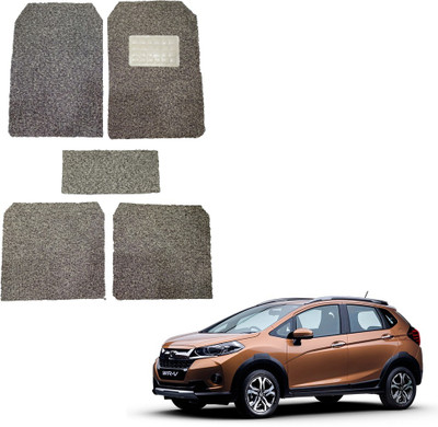 Oshotto Rubber, Plastic Standard Mat For  Honda WRV(Beige)