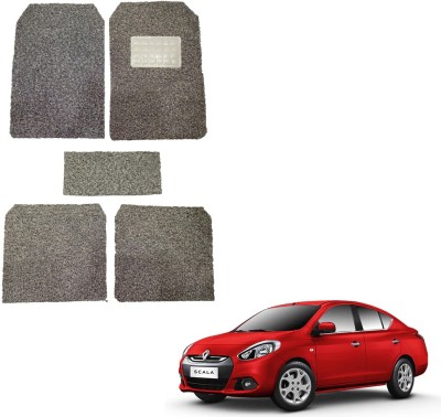 Oshotto Rubber, Plastic Standard Mat For  Renault Scala(Beige)