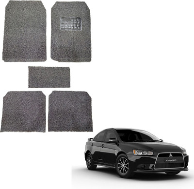 Oshotto Rubber, Plastic Standard Mat For  Mitsubishi Lancer(Black)