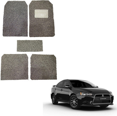 Oshotto Rubber, Plastic Standard Mat For  Mitsubishi Lancer(Beige)