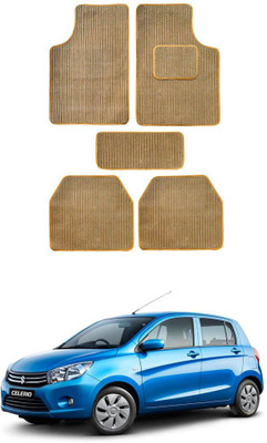 MATIES Fabric Standard Mat For  Maruti Suzuki Celerio(Beige)