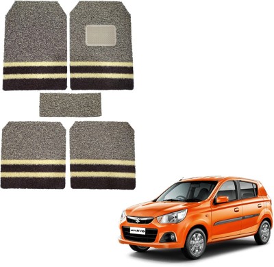 Oshotto Rubber, Plastic Standard Mat For  Maruti Suzuki Alto K10(Beige, Brown)