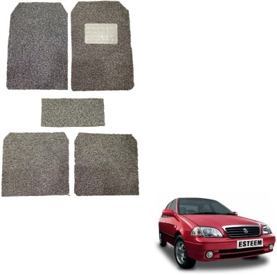 Oshotto Rubber, Plastic Standard Mat For  Maruti Suzuki Esteem(Beige)