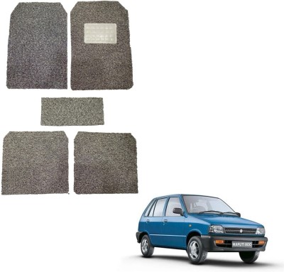 Oshotto Rubber, Plastic Standard Mat For  Maruti Suzuki 800(Beige)