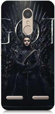 NDCOM Back Cover for Lenovo K6 Power Games Of Thrones Arya Stark Printed(Multicolor, Hard Case, Pack of: 1)