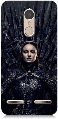 NDCOM Back Cover for Lenovo K6 Power Games Of Thrones Arya Stark Printed(Multicolor, Hard Case, Pack of: 1)