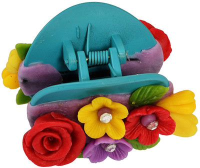Unique Indian Crafts UIC-FA-CLTR-207 Hair Claw(Multicolor)