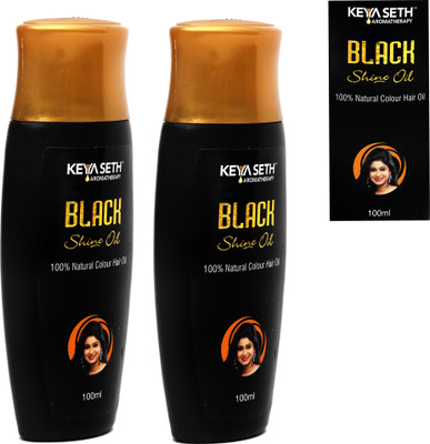 Keya Seth Black Shine Oil Cover The Grey Hairs Naturally Youtube