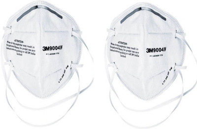 3M Pack of 2 9004IN Anti Pollution Dust Proof reusable(Free Size, Pack of 1)