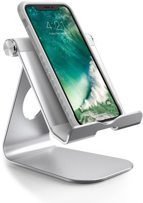 ELV Tablet Stand Adjustable Foldable Cell Phone Holder – Multi-Angle Dock Mobile Holder