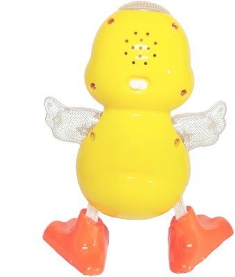 SALEOFF Dancing Duck Toy for Kids with Flashing Lights, Musical & Sounds-365(Yellow)