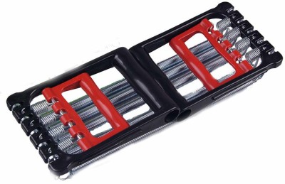 Leosportz Heavy Duty 5 Spring Exerciser Chest Expander Resistance Tube Resistance Tube(Red, Silver)