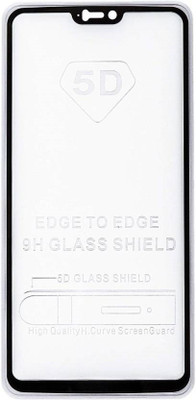 welldesign Tempered Glass Guard for OnePlus 6(Pack of 1)