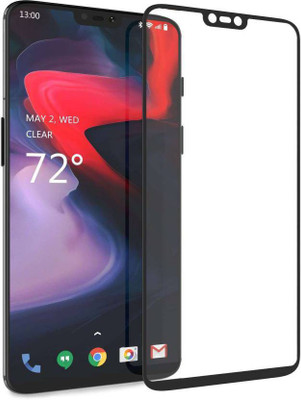 welldesign Tempered Glass Guard for OnePlus 6(Pack of 1)
