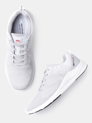 Hrx men grey running shoes sale