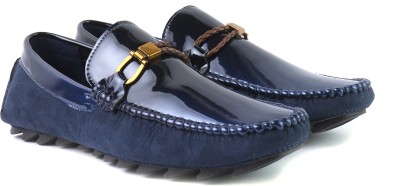 G L Trend Leefox Stylish Party Wear Comfortable Loafer P2 Race-24 Party Wear For Men(Blue , 9)