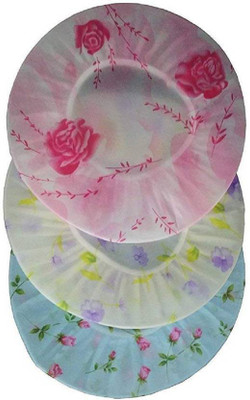 Glamezone Bath shower cap set of 3 PCs (multi color)