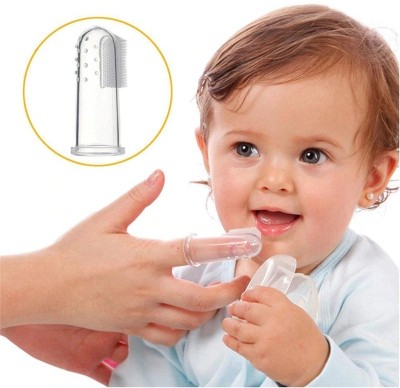 Baby Shopiieee Silicone Baby Toothbrush Newborn Infant Finger Toothbrush Cepillo Ultra Soft Toothbrush