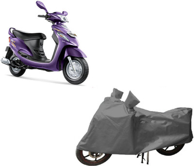 COVERPLANET Two Wheeler Cover for Mahindra(Rodeo, Grey)