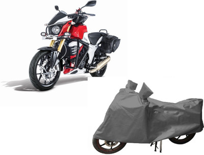 COVERPLANET Two Wheeler Cover for Mahindra(MOJO XT 300, Grey)