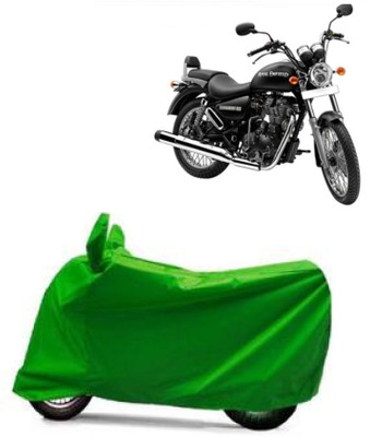 MoTRoX Two Wheeler Cover for Royal Enfield(Thunderbird 500, Green)