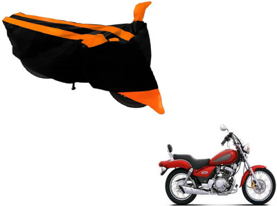 Amanzo Two Wheeler Cover for Yamaha(Enticer, Black, Orange)