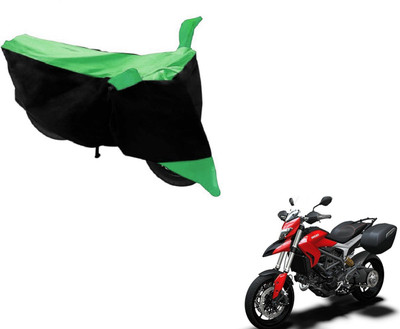 MOCKHE Two Wheeler Cover for Ducati(Hyperstrada, Black, Green)
