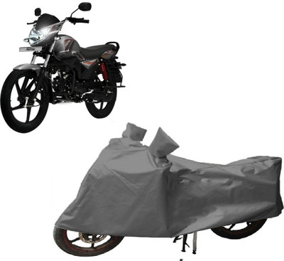 ANLOPE Two Wheeler Cover for Mahindra(Pantero, Grey)