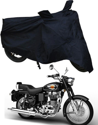 Yashinika Waterproof Two Wheeler Cover for Royal Enfield(Bullet 500, Black)
