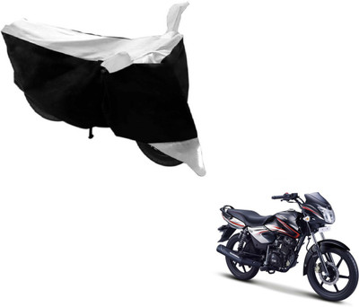 Flipkart SmartBuy Two Wheeler Cover for TVS(Pheonix, Black, Silver)