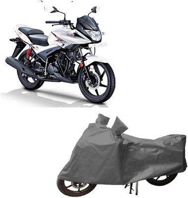 COVER POINT Waterproof Two Wheeler Cover for Hero(Ignitor, Grey)