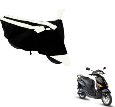 Flipkart SmartBuy Two Wheeler Cover for Hero(Electric Optima, Black, White)