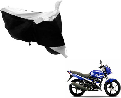 Flipkart SmartBuy Two Wheeler Cover for Yamaha(Gladiator, Black, Silver)