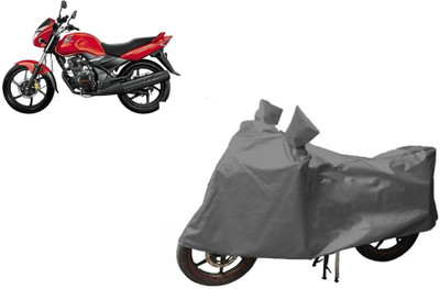 COVERPLANET Two Wheeler Cover for Honda(CB Unicorn, Grey)