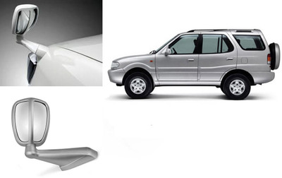 AUTO PEARL Manual Dual Mirror For Tata Safari(Exterior, Right, Left)
